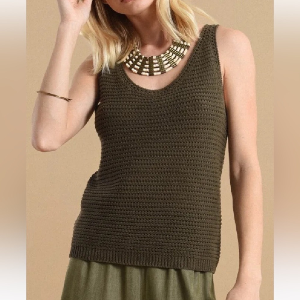 MOLLY BRACKEN KNIT TOP - Picture 1 of 11
